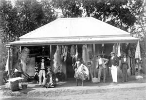 Hirst's store, Bremersdorp, 1892
